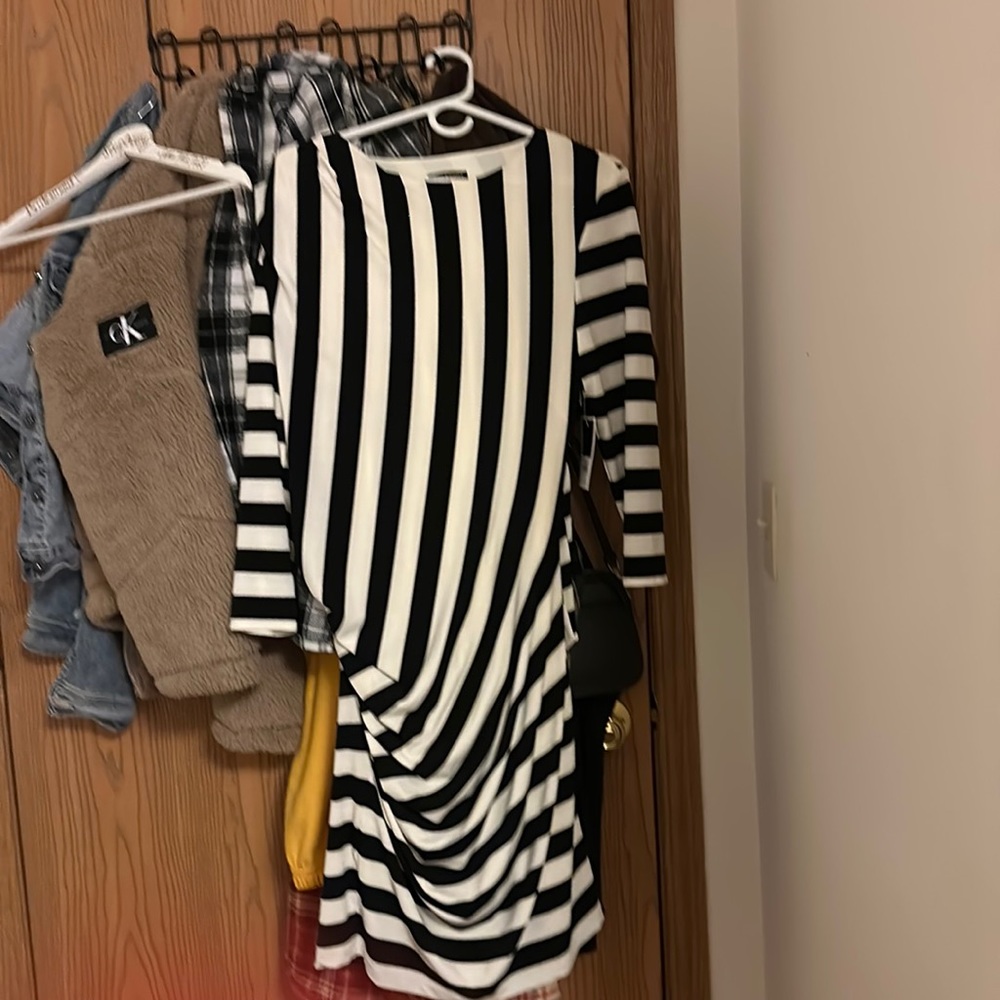 Juicy couture cream/ black dress